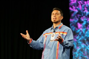 Motivational speaker D.J. Eagle Bear Vanas