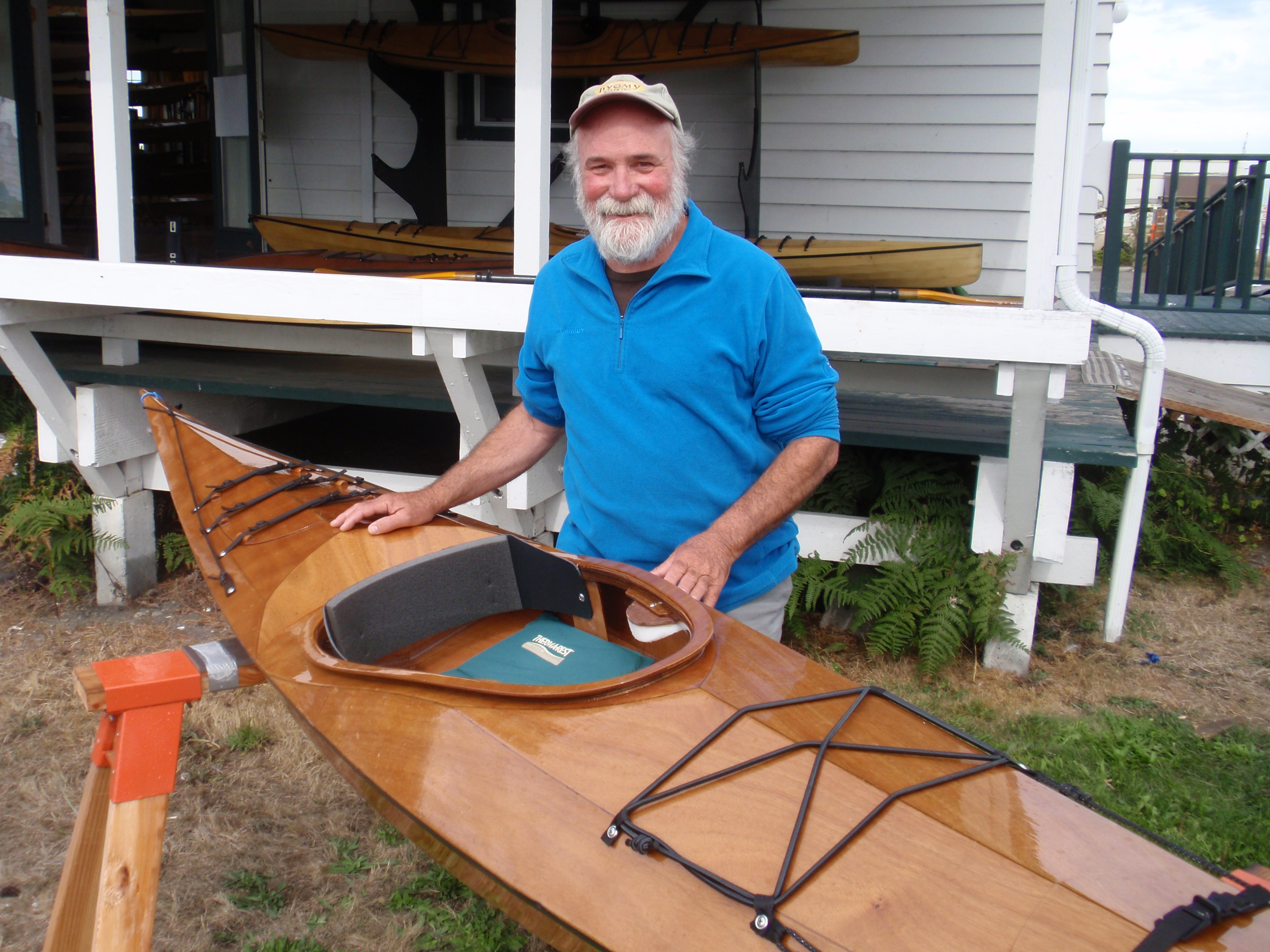 Wooden Sea Wolf Kayaks