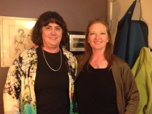 Janna Brewster is Front Street's main medical provider and manager. Mary Fitzgerald is the behavioral health specialist. (Photo by Lisa Phu/KTOO)