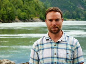 Greg Knox of the Skeena Wild Conservation Trust discusses fisheries near  the Skeena River in Terrace B.C.