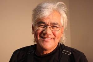 Tlingit carver and artist Wayne Price (Photo by Lisa Phu/KTOO)