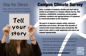 University of Alaska has this flier about the survey. (Courtesy University of Alaska)