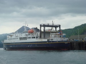 The ferry Tustumena. (Photo courtesy of Nancy Heise)