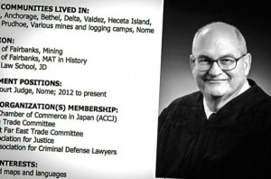 Picture and brief résumé of Nome Superior Court Judge Timothy Dooley. (Image courtesy of Alaska Department of Law)