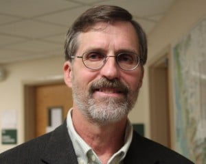 Dale Miller taught marine transportation courses at the University of Alaska Southeast Ketchikan campus. (Photo by Lisa Phu/KTOO)